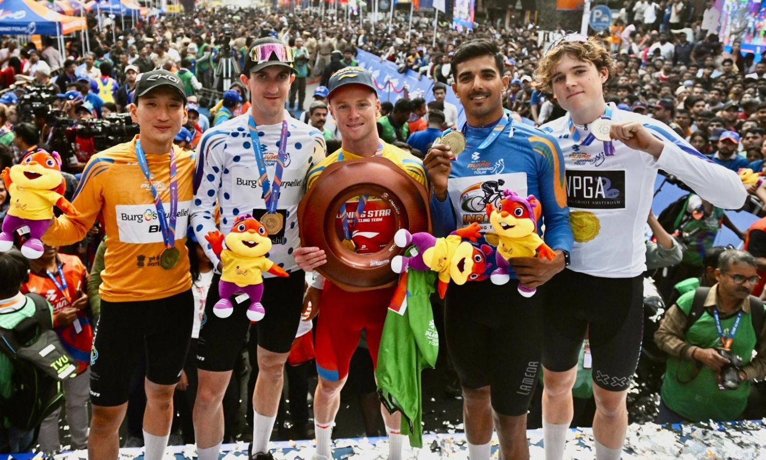 Pune Grand Tour 2026: Luke Mudgway wins; Harshveer Sekhon best Indian Pune Grand Tour 2026: Luke Mudgway wins; Harshveer Sekhon best Indian