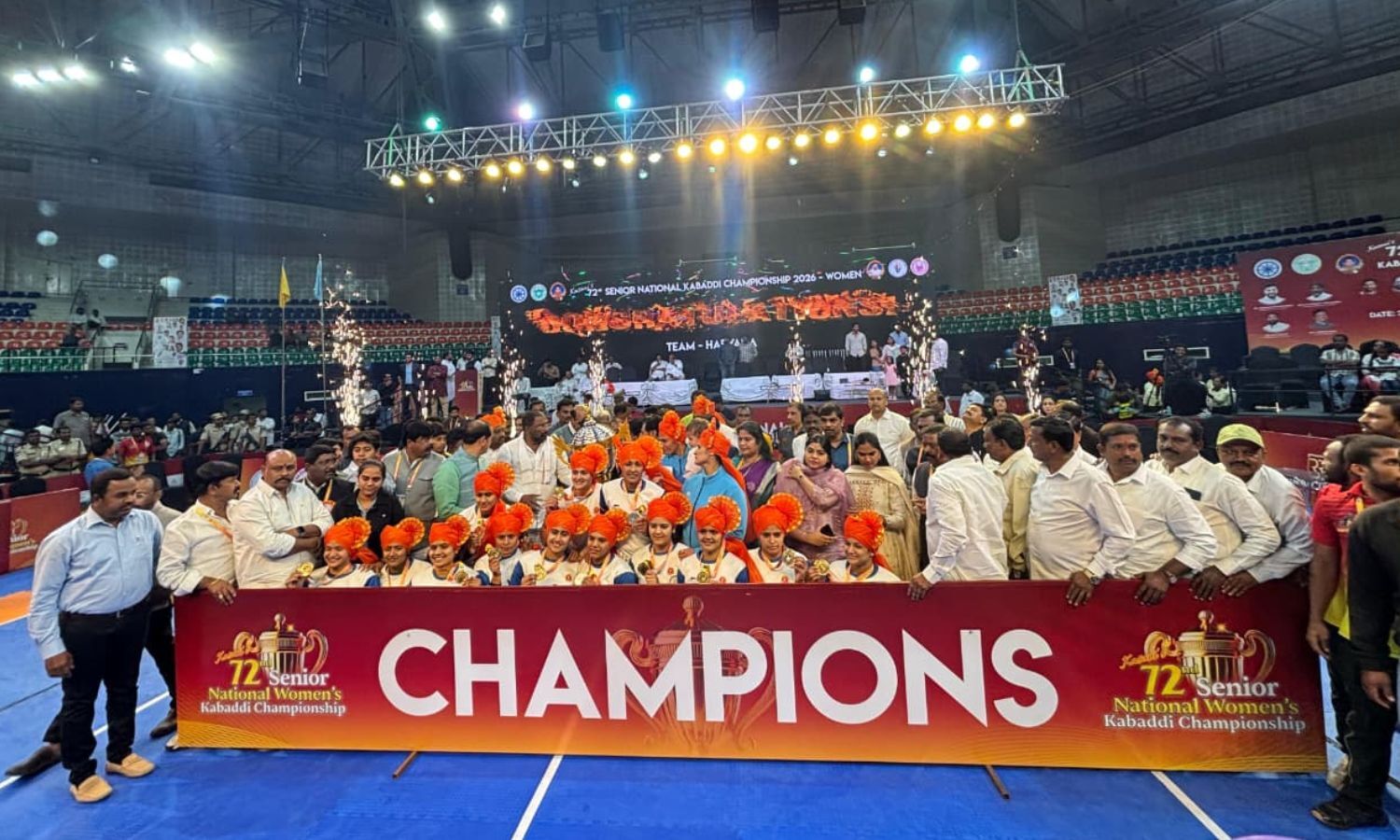 Kabaddi: Haryana women crowned national champions Kabaddi: Haryana women crowned national champions