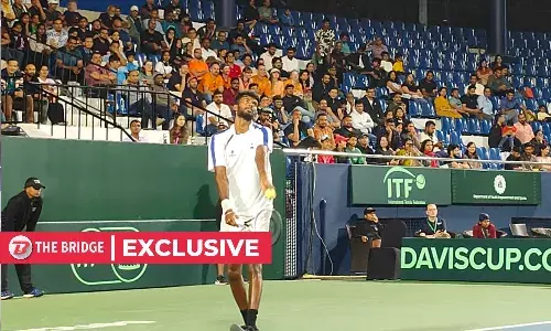 Davis Cup 2026: Dhakshineswar Suresh downs world No 88 to keep India in hunt against Netherlands