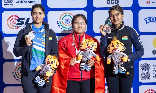Asian Rifle Pistol Cships 2026: Manu Bhaker settles for Silver after shoot-off thriller