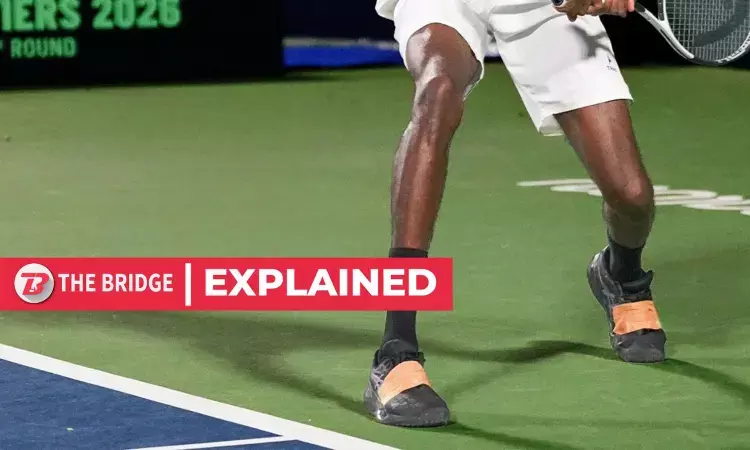Explained: Why Dhakshineswar Suresh had his shoes taped during India’s Davis Cup win