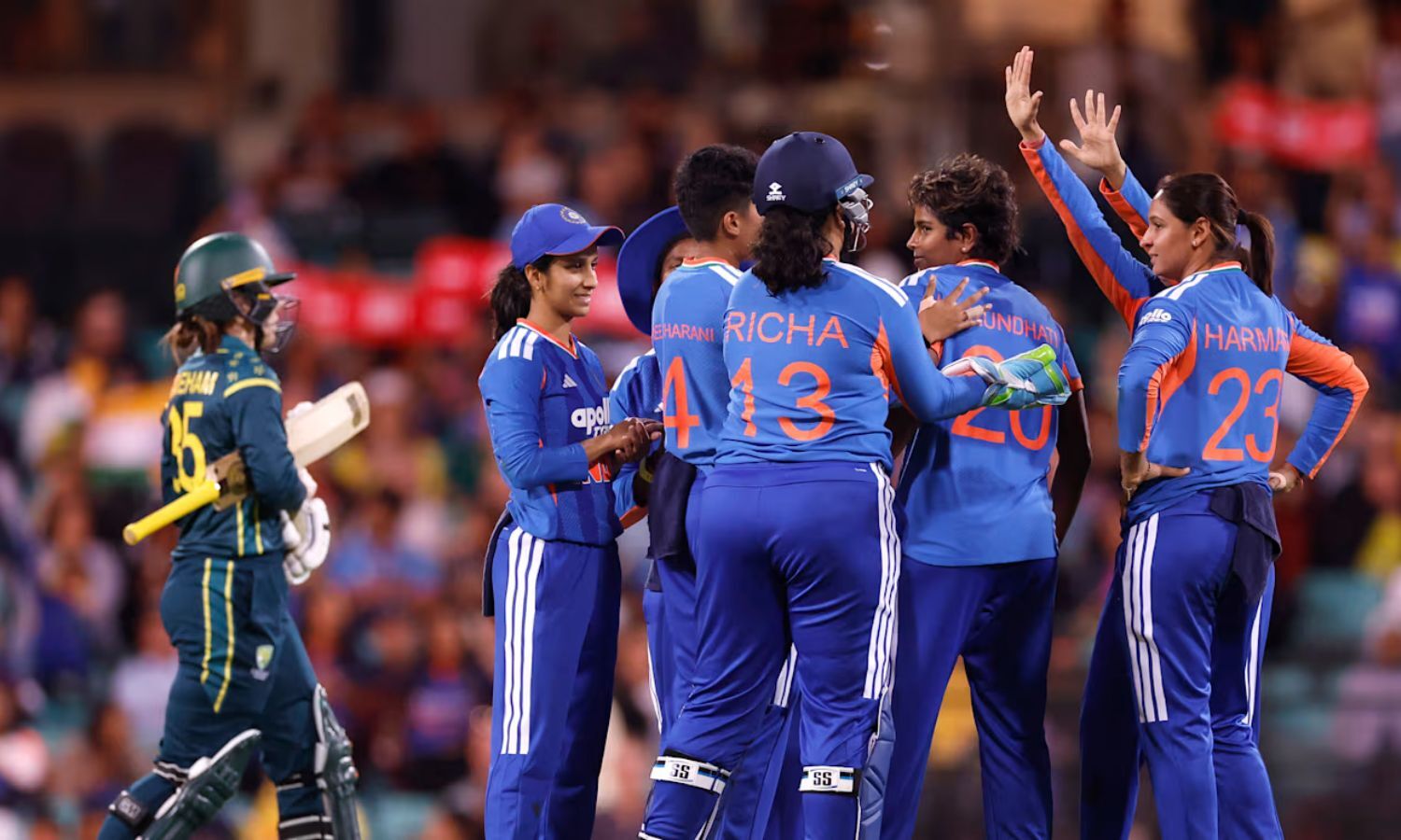 Arundhati Reddy’s 4/22 powers India to DLS win over Australia