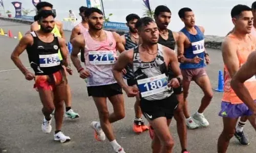 Sahil upsets field to win men’s 21km gold at Indian Open Race Walk competition