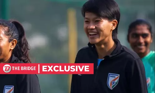 Shilky Devi ahead of the Asian Cup