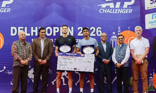 Tennis: Siddhanth Banthia-Alexander Donski win Delhi Open 2026 doubles title