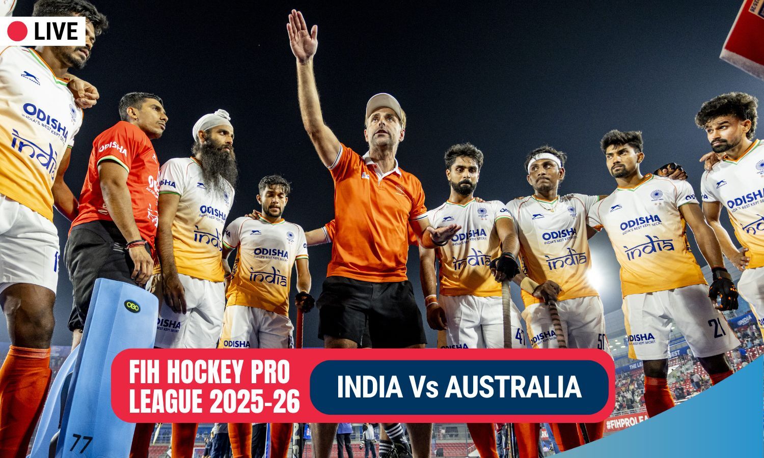 FIH Men’s Pro League LIVE: India vs Australia FIH Men’s Pro League LIVE: India vs Australia