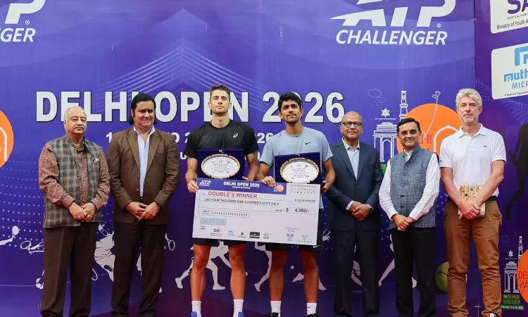 Tennis: Siddhanth Banthia-Alexander Donski win Delhi Open 2026 doubles title