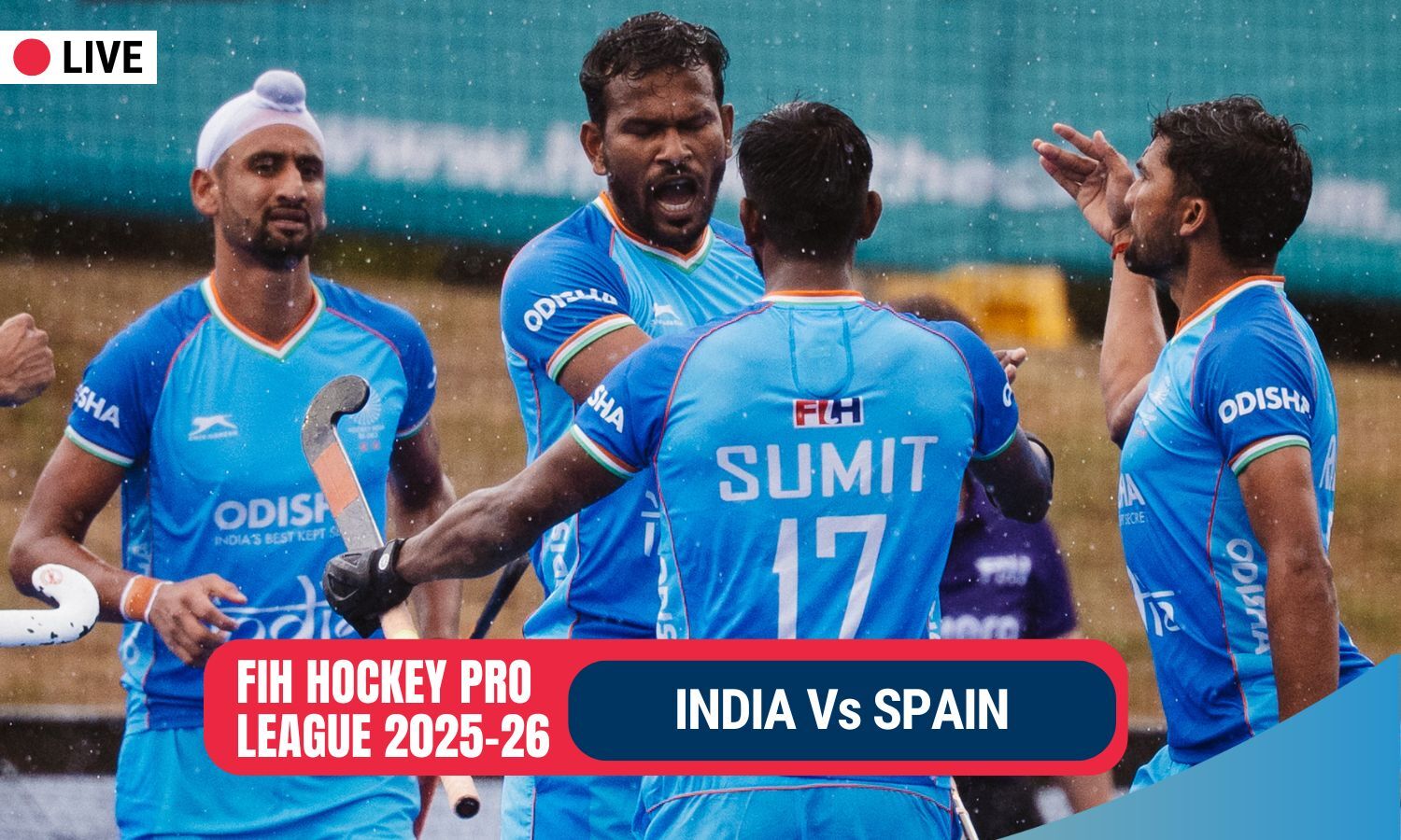 FIH Men’s Pro League LIVE: India vs Spain FIH Men’s Pro League LIVE: India vs Spain
