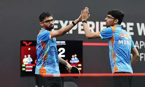 WTT Singapore Smash: Manav-Manush become first Indians to reach semis WTT Singapore Smash: Manav-Manush become first Indians to reach semis