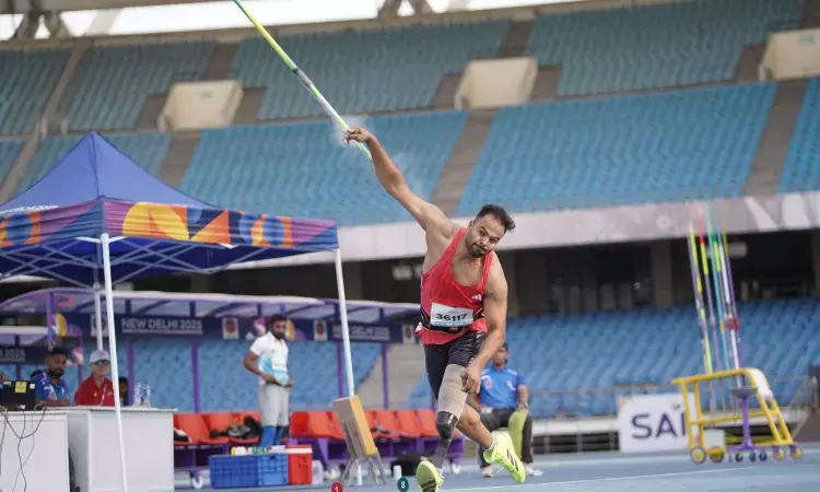 Sumit Antil wins gold at Para Athletics Grand Prix in Delhi