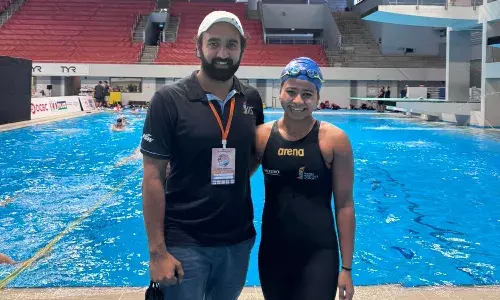 Astha Choudhury sets Best Indian Time in 200m Butterfly at Singapore Nationals