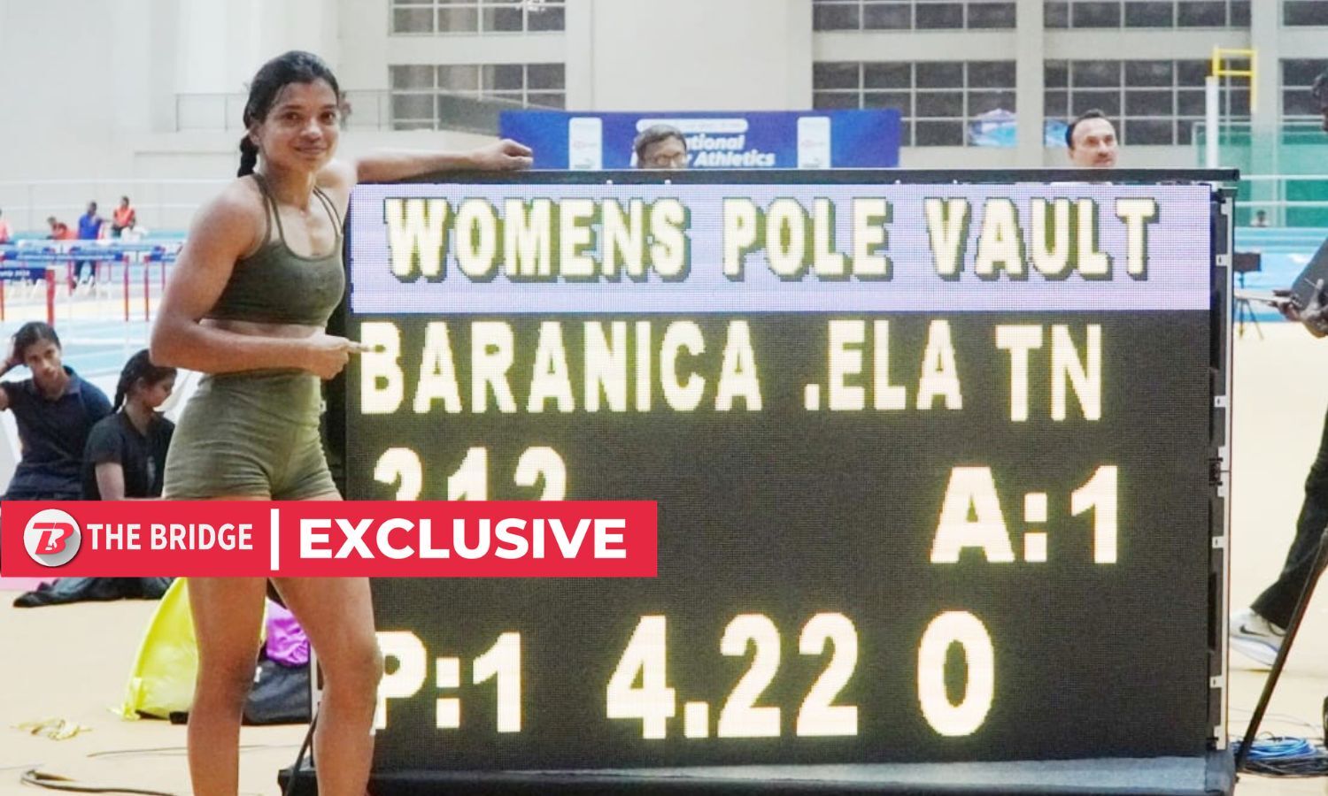 Baranica Elangovan’s four-year chase ends in national record Baranica Elangovan’s four-year chase ends in national record