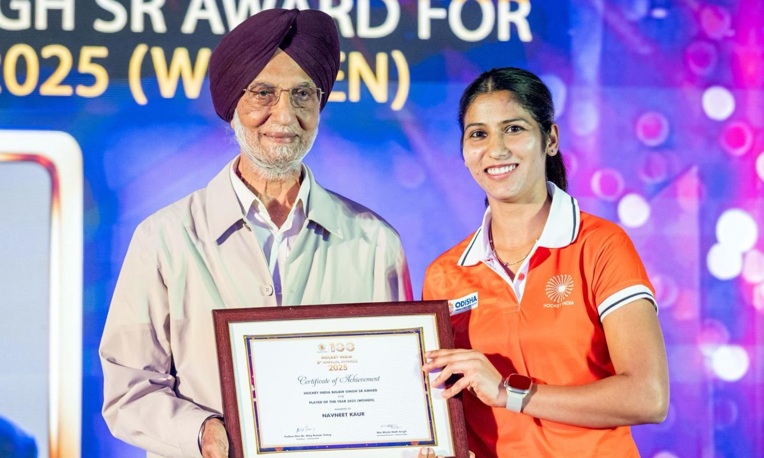 Hardik Singh, Navneet Kaur named Players of the Year Hardik Singh, Navneet Kaur named Players of the Year