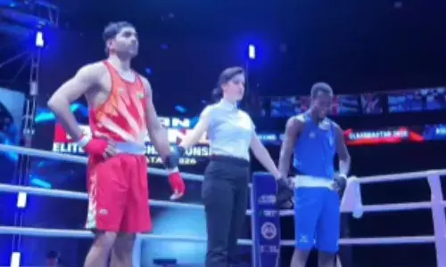 Asian Boxing Cships 2026: Aditya Pratap Yadav enters quarterfinals