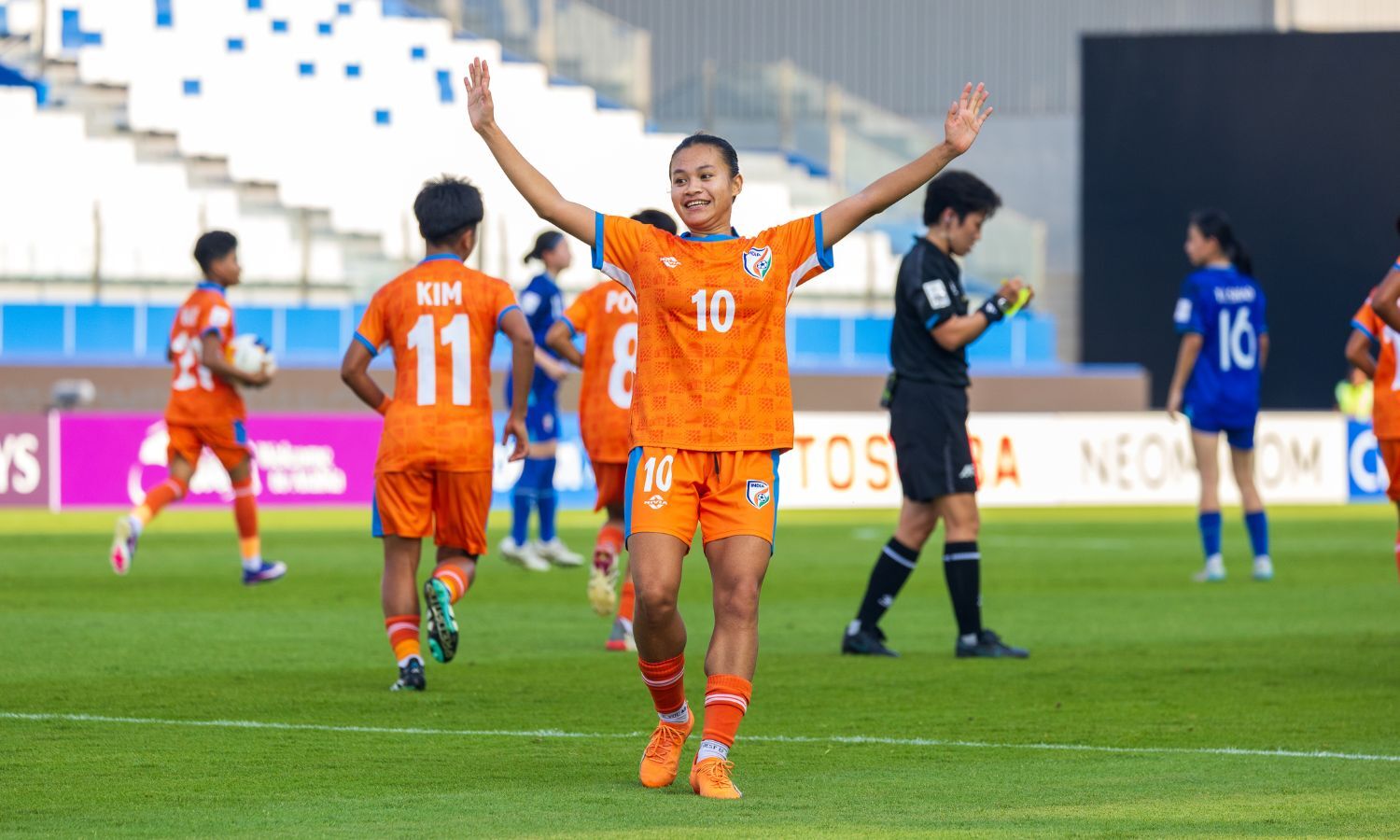 India registers its first win in 22 years at the AFC Women’s U20 Asian Cup India registers its first win in 22 years at the AFC Women’s U20 Asian Cup