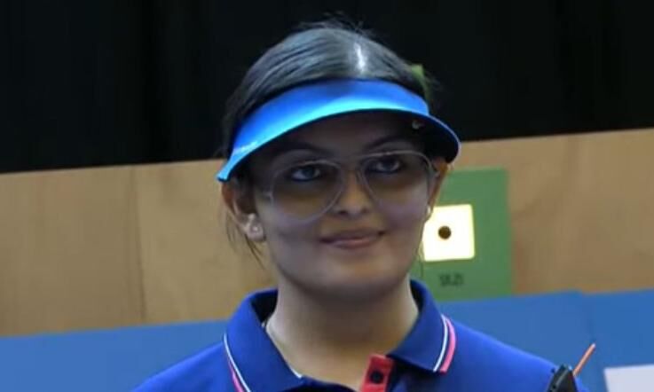 Divya TS finishes fourth in women’s 25m pistol