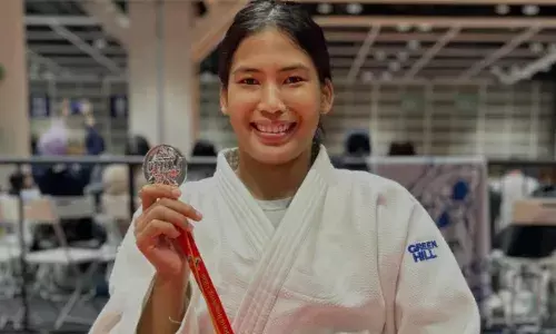 Asian Judo Cships: Inunganbi Takhellambam wins Indias first medal in 13 years