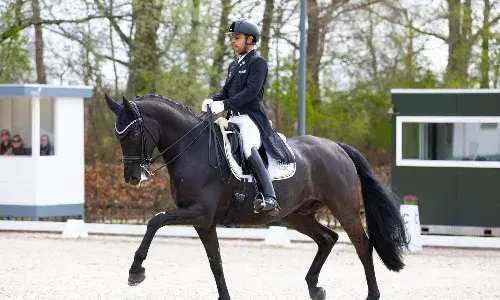 Equestrian: Anush Agarwalla wins silver at CDI Hagen