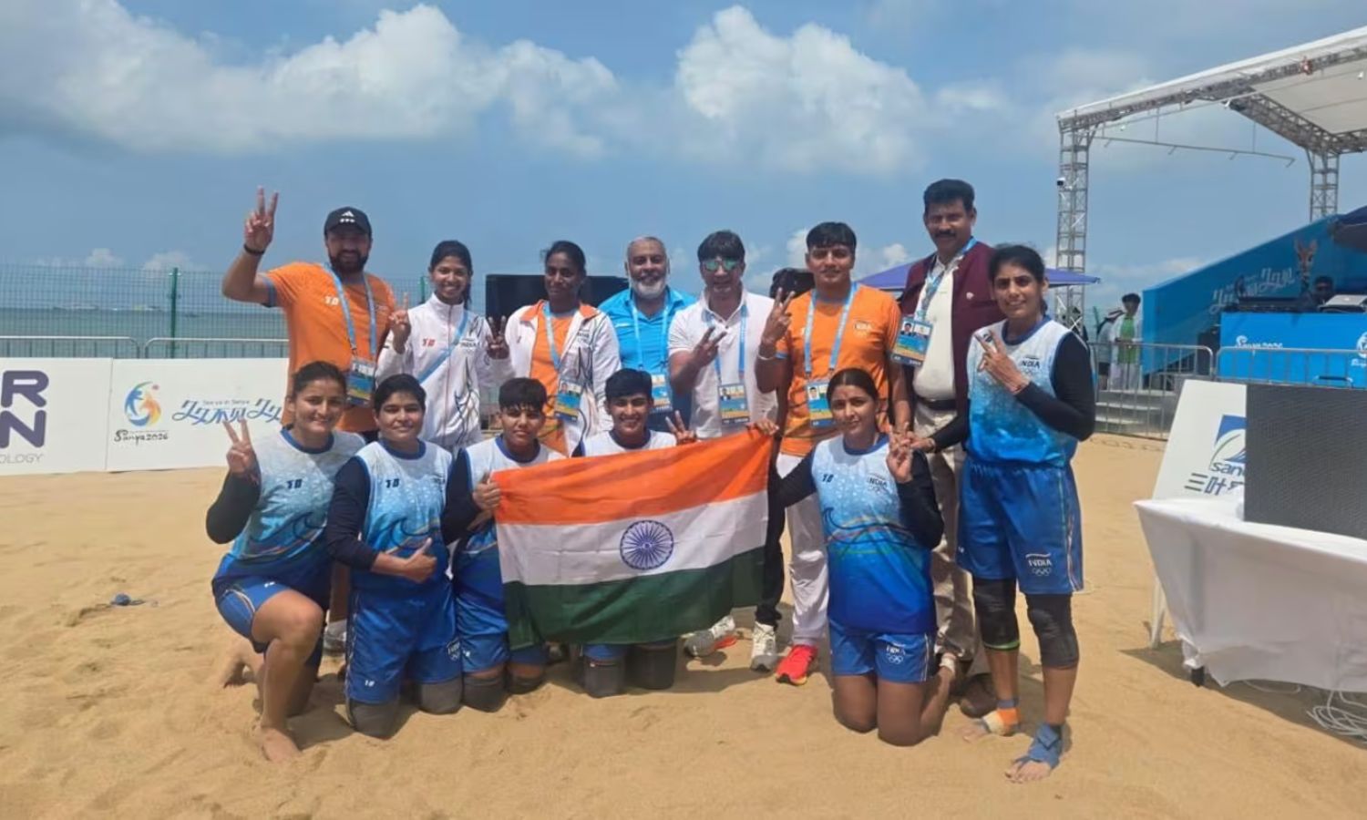 Indian Women win Kabaddi Gold, Men take Silver Indian Women win Kabaddi Gold, Men take Silver