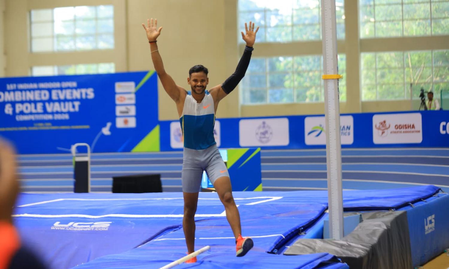 Kuldeep Kumar nets new national pole vault record with 5.41m jump