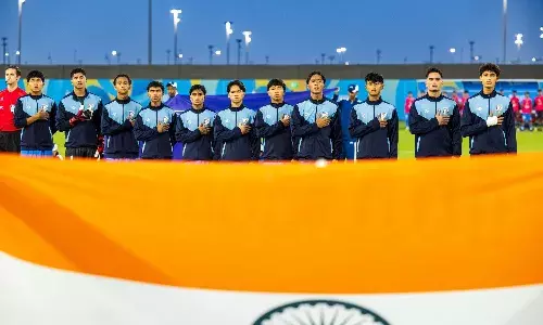 India U17 men suffer 0-4 defeat to Australia in AFC Asian Cup opener