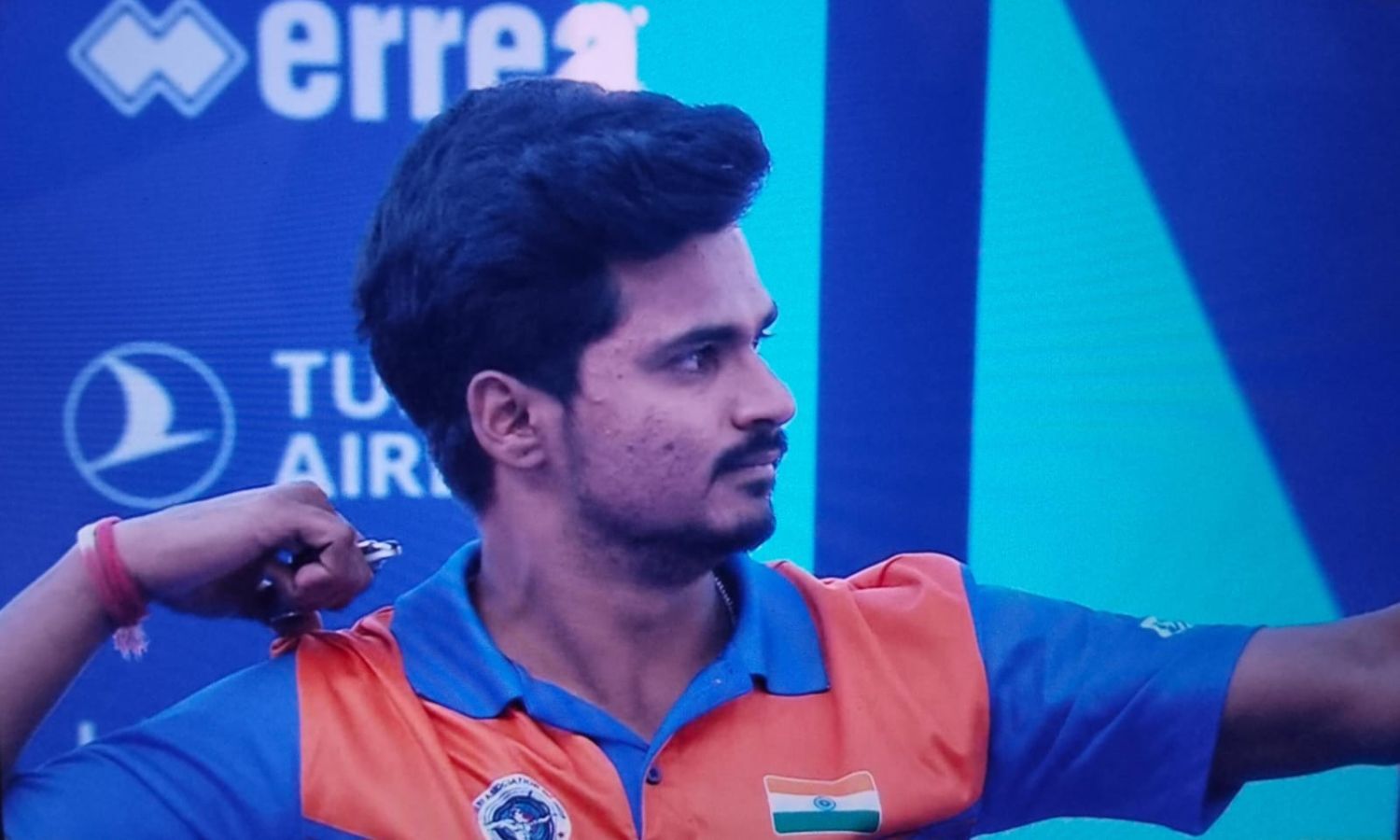 Sahil Jadhav wins bronze in men’s compound Sahil Jadhav wins bronze in men’s compound