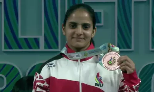Asian Weightlifting Cships: Komal Kohar, who replaced Mirabai Chanu, wins bronze