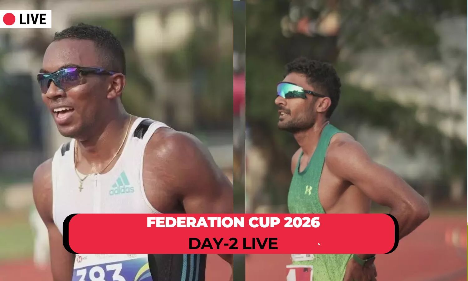 Federation Cup Day-2 Live: Animesh Kujur, Vishal TK, Tejaswin Shankar in action Federation Cup Day-2 Live: Animesh Kujur, Vishal TK, Tejaswin Shankar in action