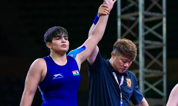 Asian U23 Wrestling Cships: Mansi, Sumit, Kajal win gold medals