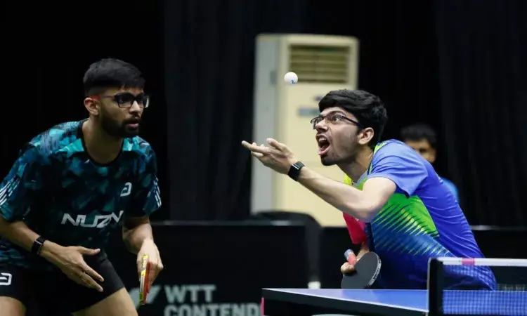 WTT Contender Lagos: Manav Thakkar-Manush Shah win mens doubles title