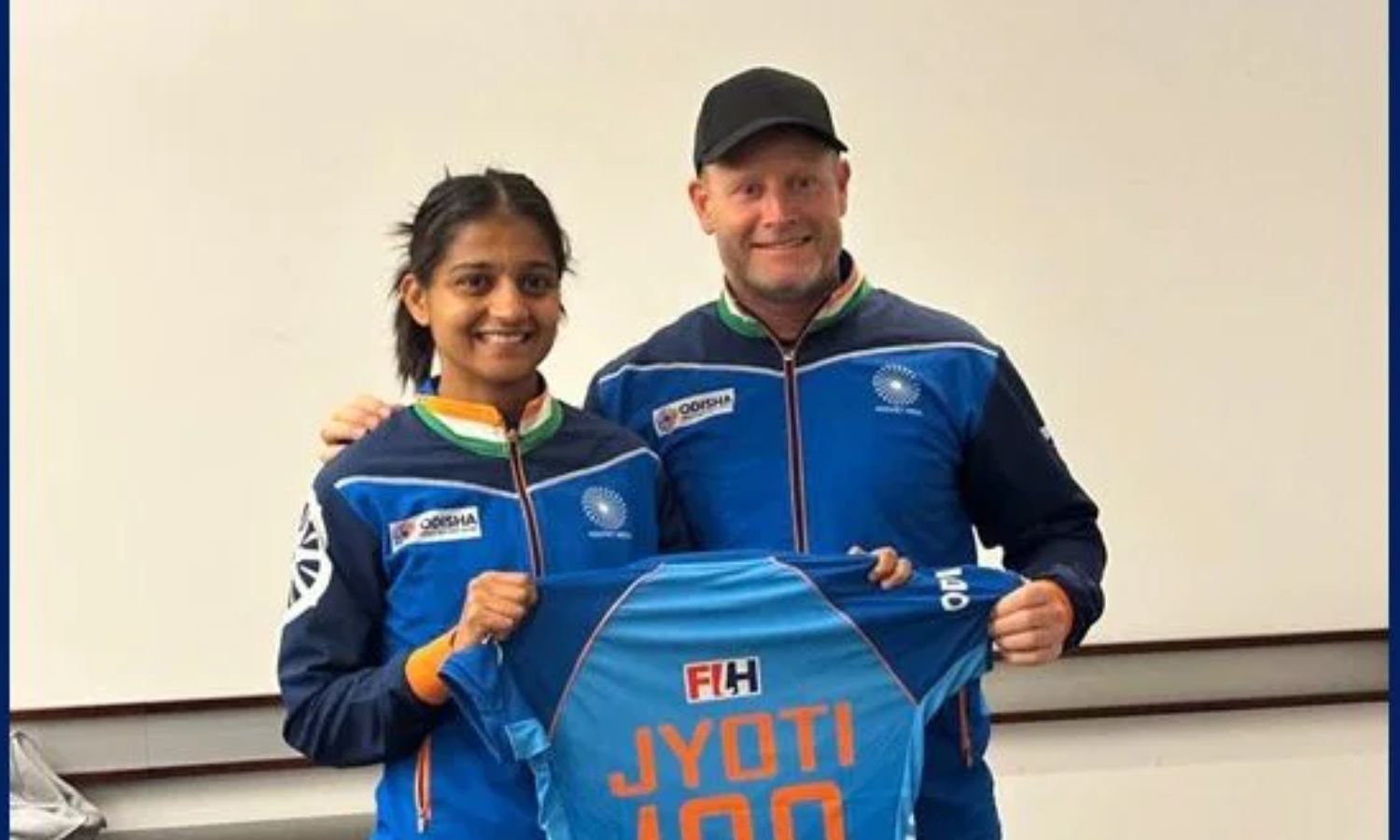 Jyoti completes 100 international caps