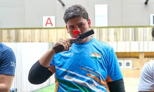 ISSF Junior World Cships: Sameer wins mens 25m rapid fire pistol gold ISSF Junior World Cships: Sameer wins mens 25m rapid fire pistol gold