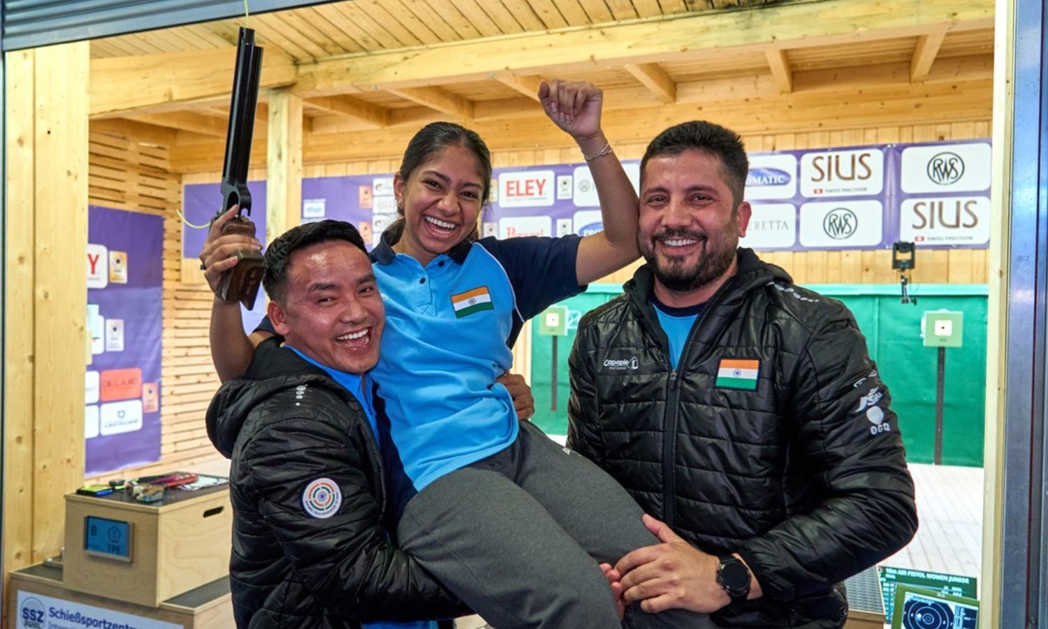 Sejal Kamble crowned women’s 10m air pistol world champion