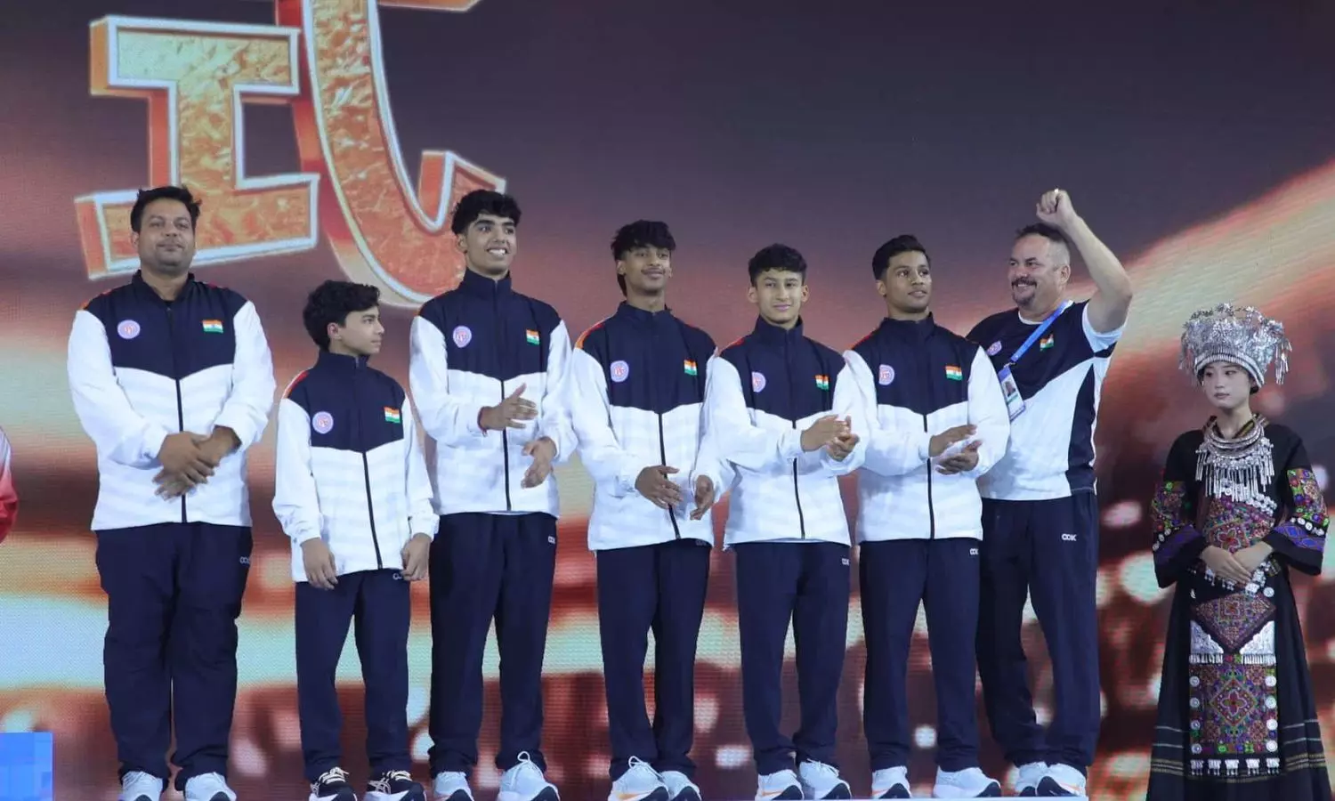 India mens junior team win bronze at Asian Gymnastics Cships India mens junior team win bronze at Asian Gymnastics Cships