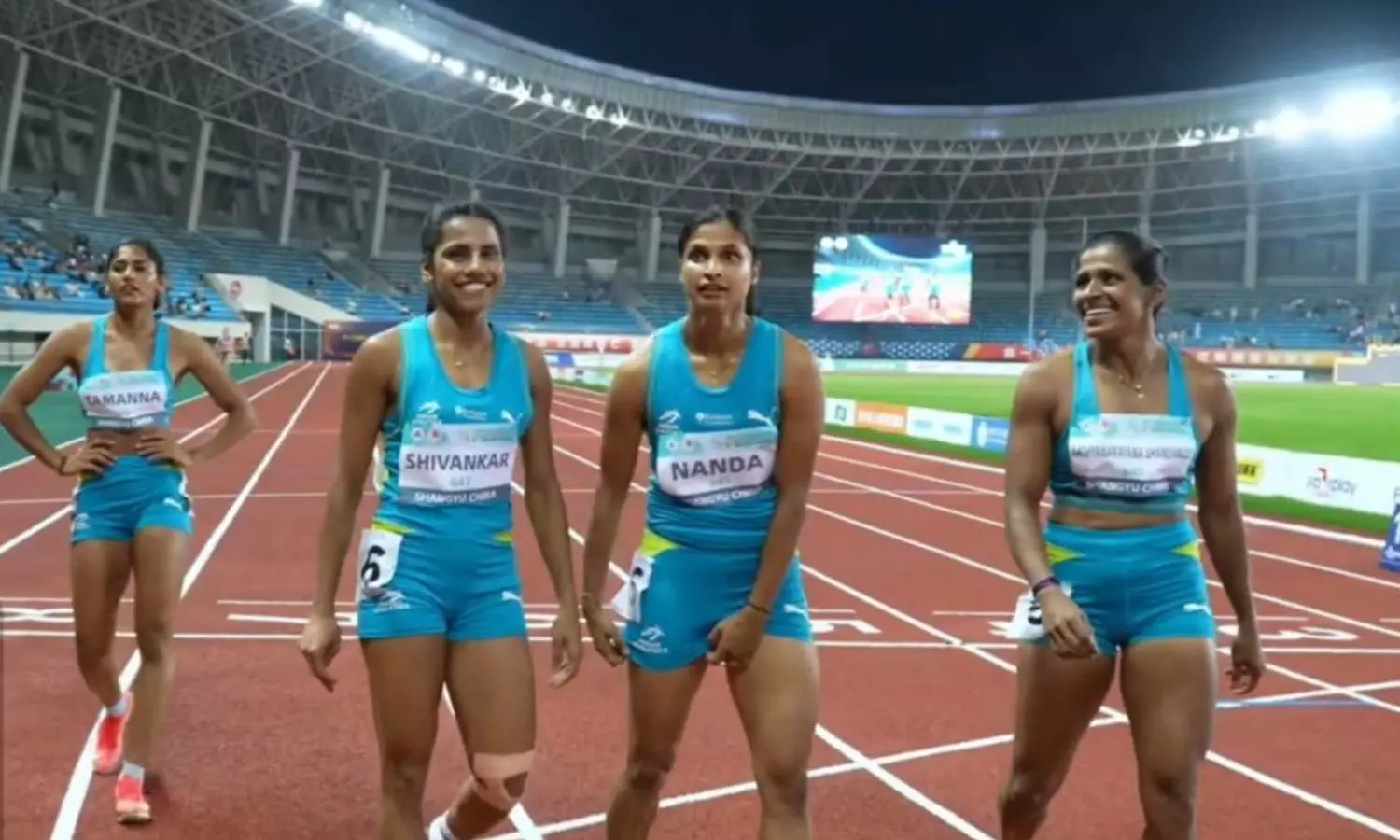 Asian Relays 2026: India beat China to win womens 4x100m gold Asian Relays 2026: India beat China to win womens 4x100m gold