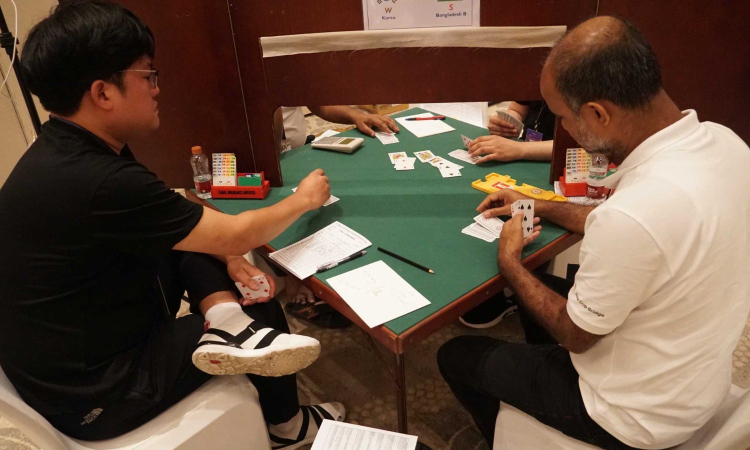 India holds strong positions on opening day of Asia Cup Bridge Championships