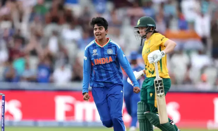 Sree Charani climbs to World No. 1 in T20I Bowling rankings