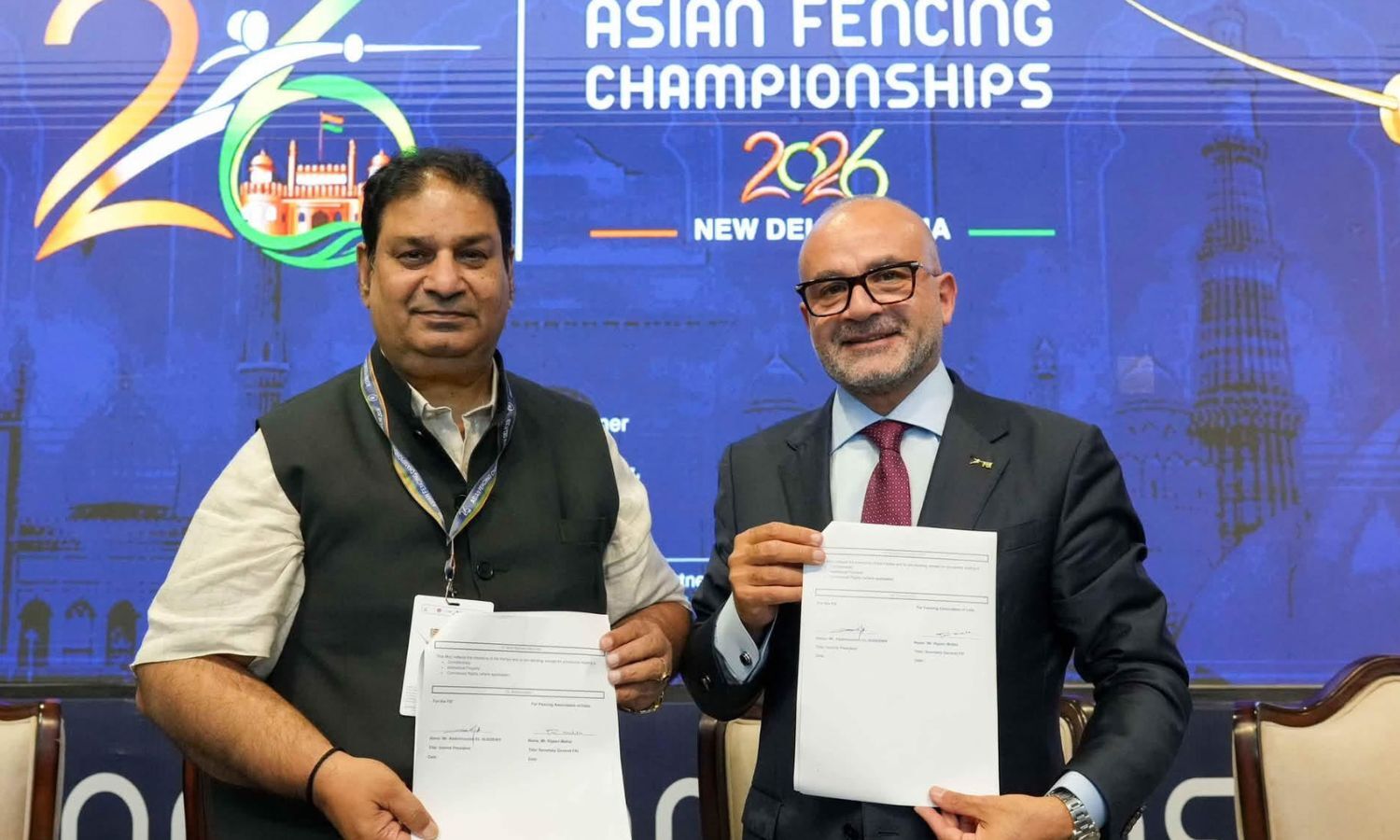 Fencing Association of India Secretary Rajeev Mehta