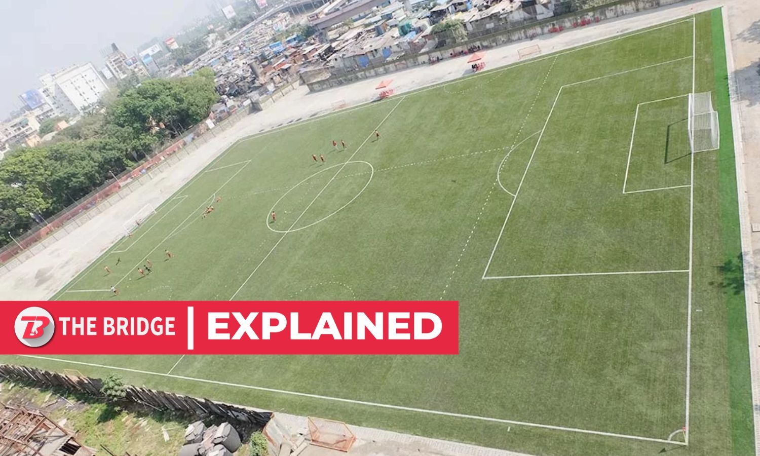 Why is Neville D’Souza Football Ground at the centre of controversy?