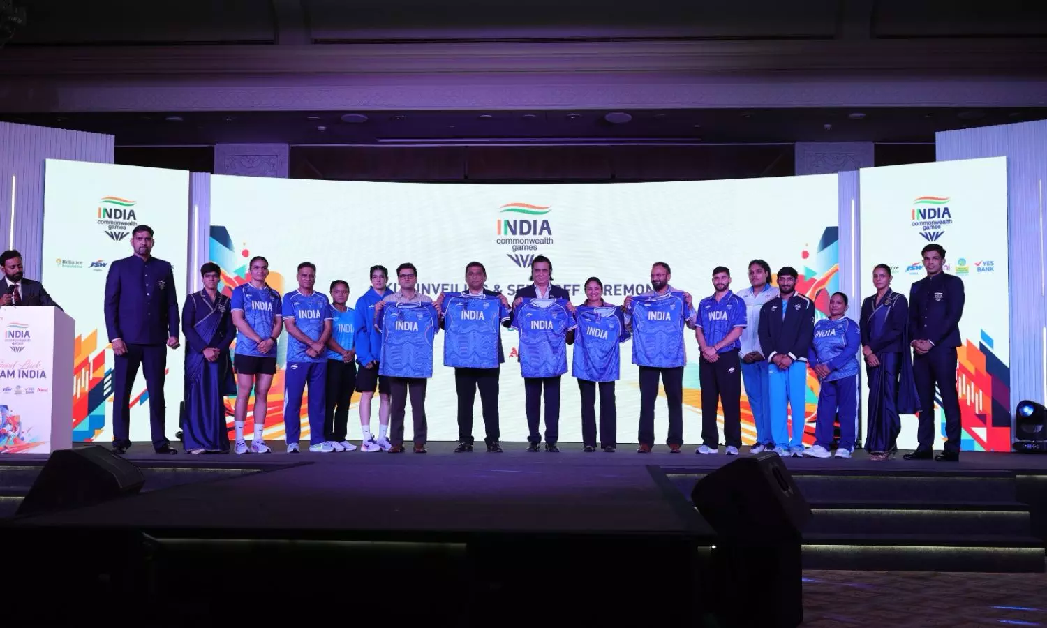 India unveils Commonwealth Games 2026 kit, accords grand send-off to athletes India unveils Commonwealth Games 2026 kit, accords grand send-off to athletes