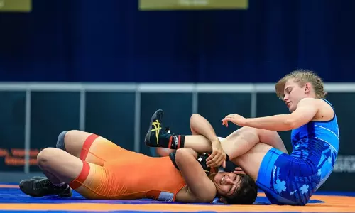 Neha wins 59kg gold as India takes medal tally to eight in Budapest Neha wins 59kg gold as India takes medal tally to eight in Budapest