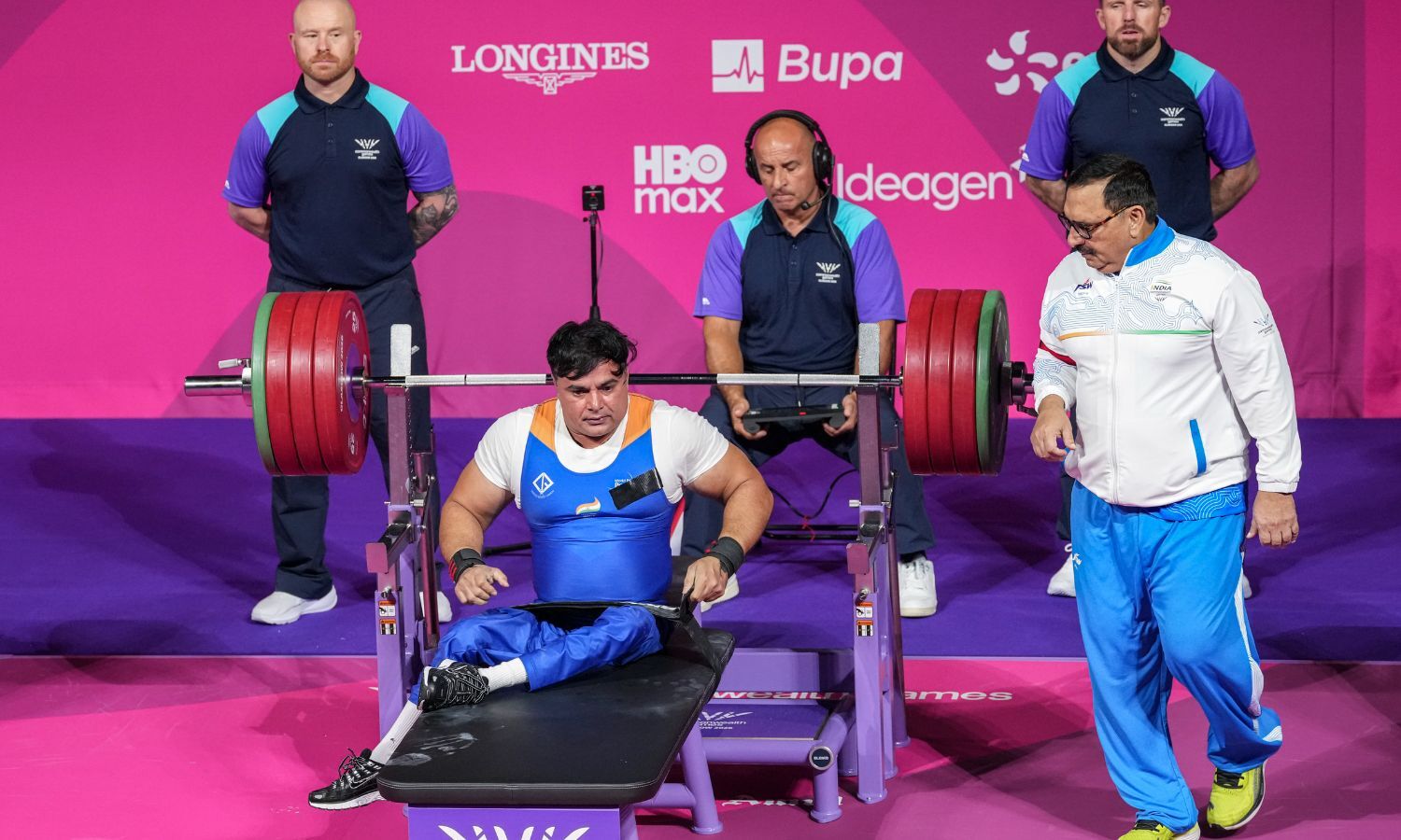 Ashok finishes fourth with personal best in men’s para powerlifting