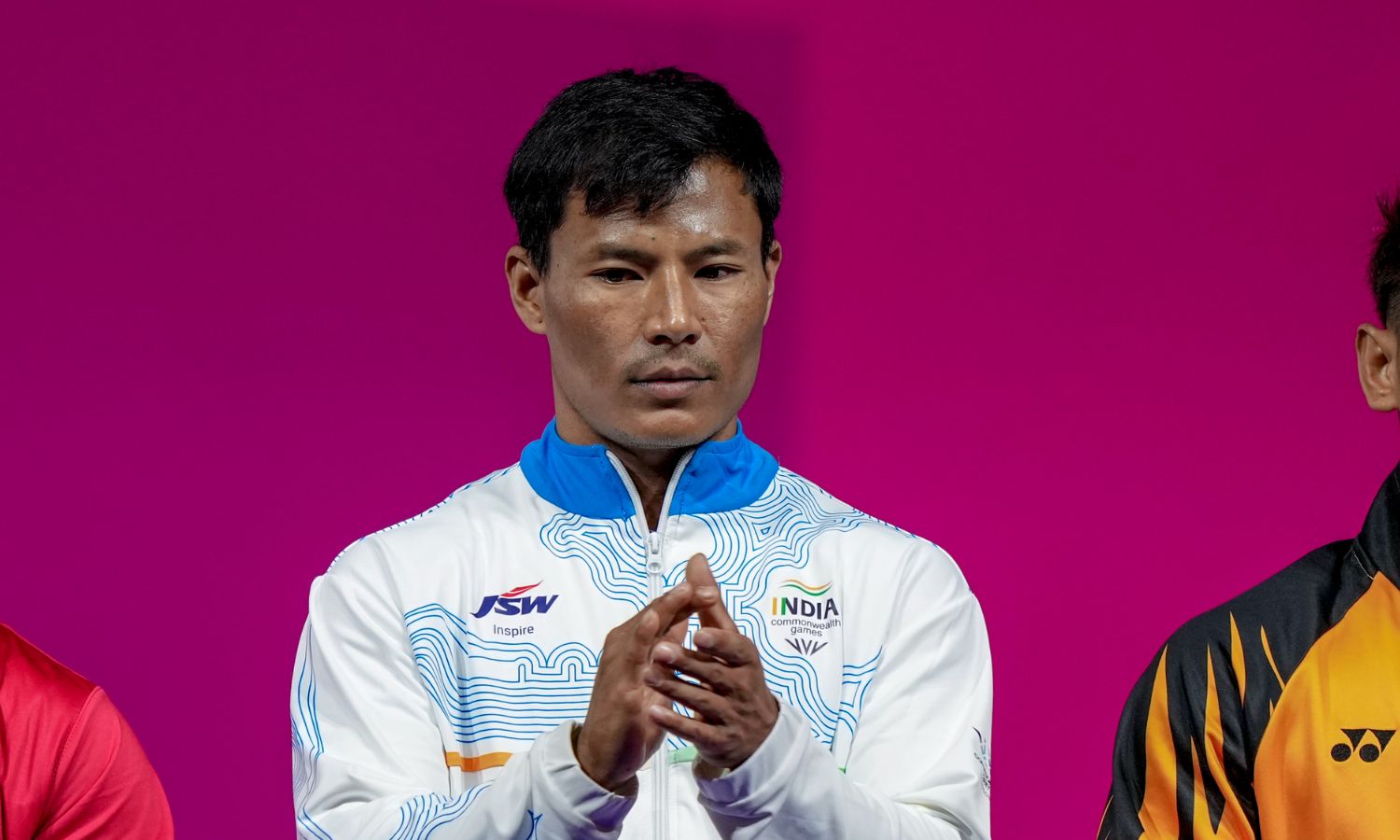 Rishikanta Singh claims silver in men’s 60kg weightlifting