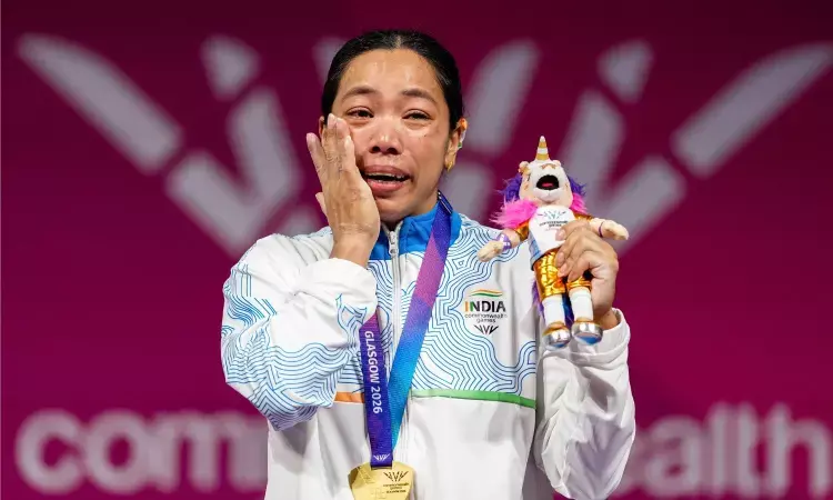 Commonwealth Games Day 4: Mirabai Chanu wins gold; silver for Rishikanta, Muthupandi