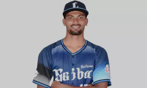 Baseball: Indian pitcher Akshay More signs with Japans Seibu Lions in a first Baseball: Indian pitcher Akshay More signs with Japans Seibu Lions in a first