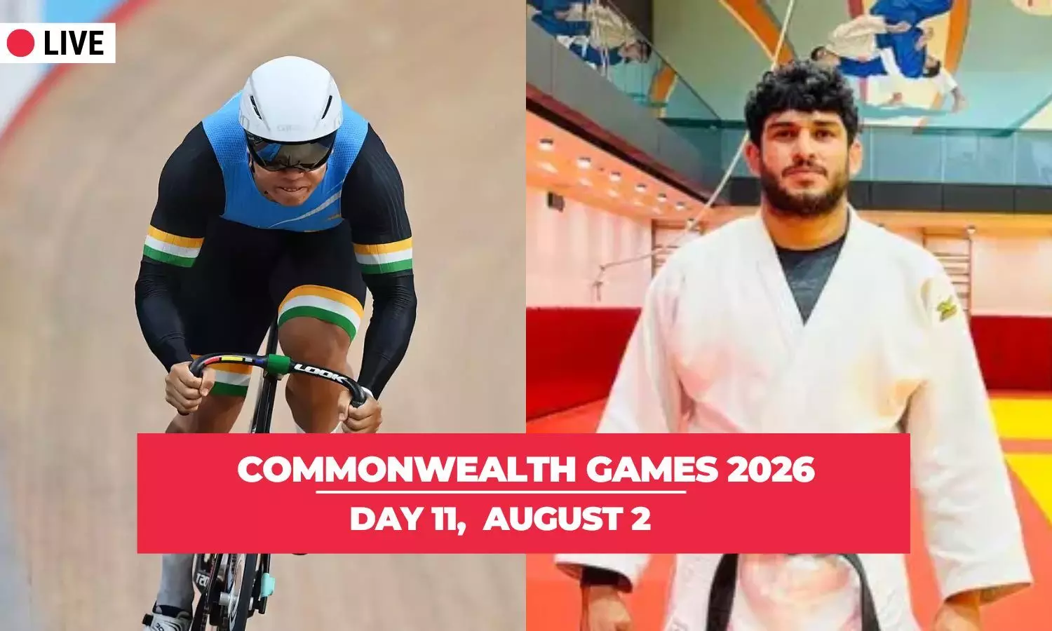 Commonwealth Games 2026 Day 11 Live: Indian cyclists, judokas to fight for medals- Blog, Updates Commonwealth Games 2026 Day 11 Live: Indian cyclists, judokas to fight for medals- Blog, Updates