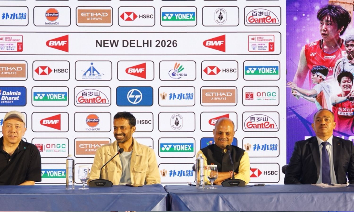 BWF happy with the World Championships venue renovation in Delhi