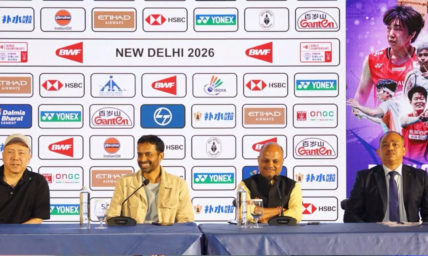 BWF happy with the World Championships venue renovation in Delhi BWF happy with the World Championships venue renovation in Delhi