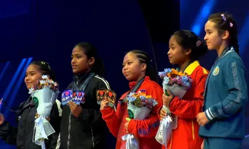 Titli Maji wins silver as India begins Asian Youth Weightlifting Cships on high