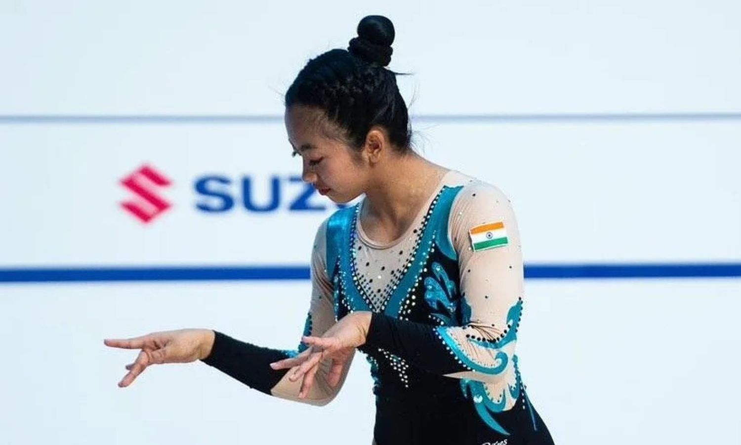 Ariha Pangambam scripts history with India’s first Asian aerobic gymnastics gold